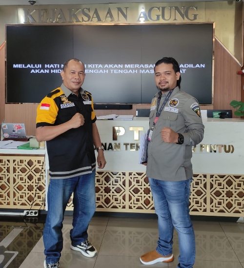 Sambangi Kejagung, Ormas PETIR Laporkan Dugaan Korupsi Dana Earmark