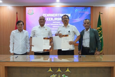 IPC TPK Tandatangani Kesepakatan Bersama dengan Kejaksaan Negeri Jakut tentang Bantuan Penanganan Permasalahan di Bidang Hukum Perdata dan Tata Usaha Negara