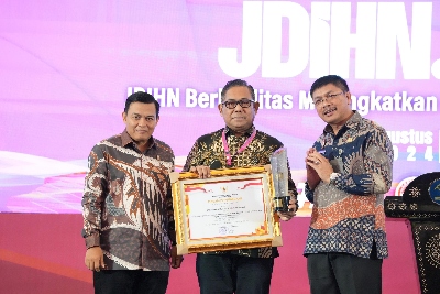 BPH Migas Raih Penghargaan Terbaik III Anggota JDIHN 2024