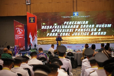 Pemerintah Resmikan 56 Desa/Kelurahan Sadar Hukum di NTB, Perkuat Akses Keadilan bagi Masyarakat
