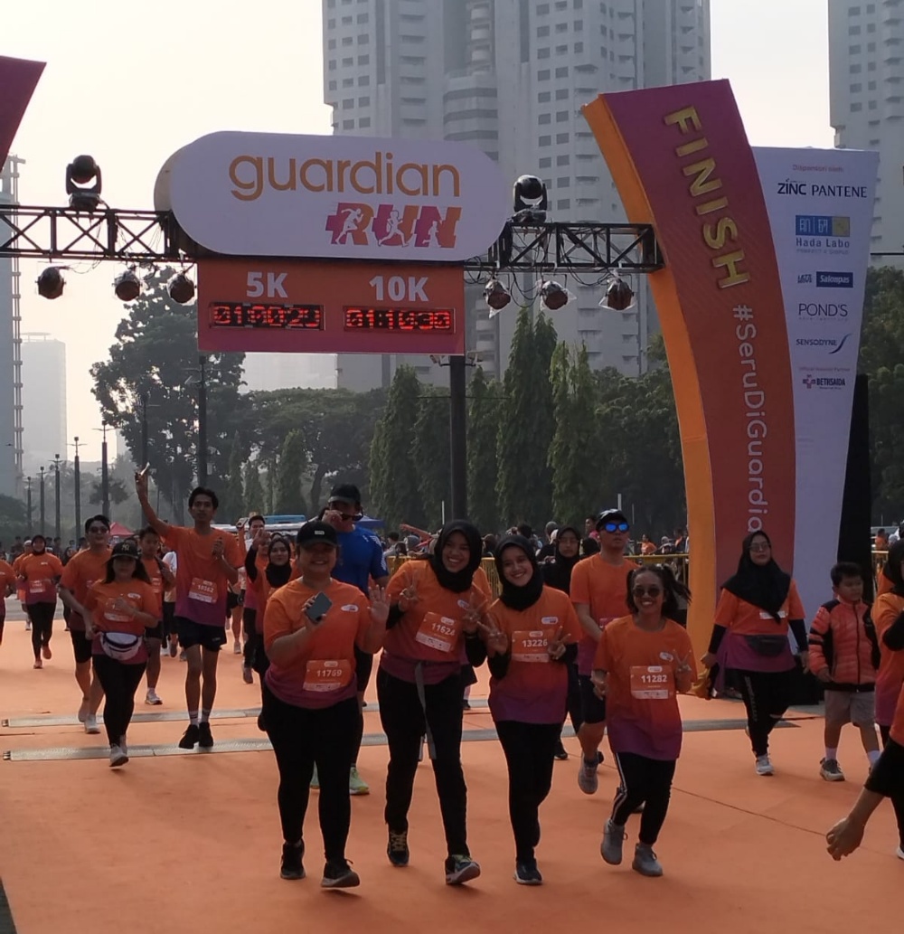 Guardian Gelar Kompetisi Lari Guardian Run 2024, Ajak 6.000 Peserta Jalani Hidup Sehat dan Tampil Fresh