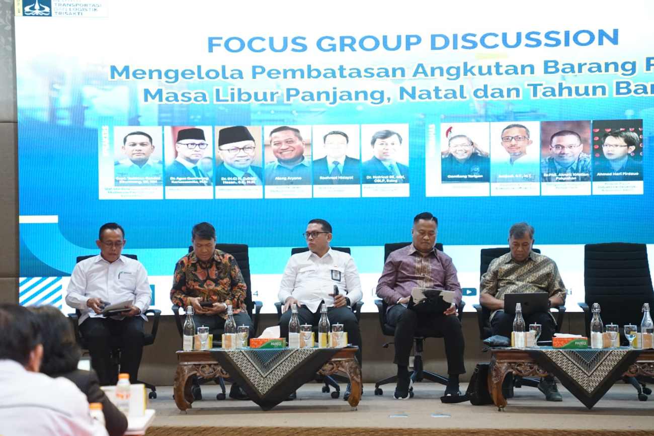 Disepakati, SKB Pelarangan Angkutan Barang Sumbu 3 Saat HBKN Perlu Dikaji Ulang