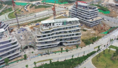 Suplai Readymix Waskita Beton Precast untuk Proyek Kemenko 3 di IKN Capai Progres 99%