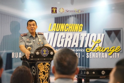 Resmikan Immigration Lounge di Senayan City Mall, Dirjen Imigrasi: Urus Paspor Bisa Sambil Jalan-Jalan di Mall