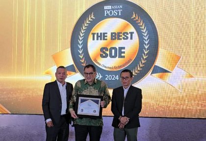 ASDP Peringkat 7 BUMN Terbaik versi Infobank 2024