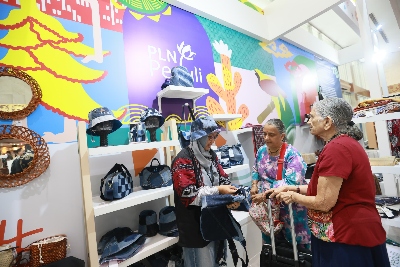 15 UMKM Binaan PLN Tampilkan Produk Berkualitas di INACRAFT on October