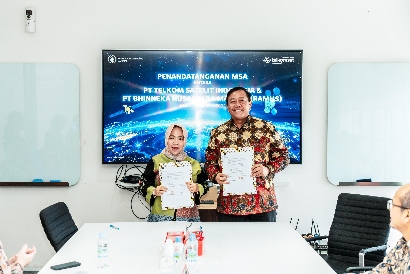 Telkomsat Jalin Kerja Sama strategis dengan PT Bhinneka Nusantara Mandiri guna Percepatan Transformasi Digital di Sektor Maritim