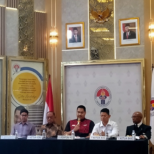 Menpora Dito Resmikan Badan Arbitrase Keolahragaan Indonesia (BAKI), Jadi Lembaga Tunggal untuk Selesaikan Sengketa di Bidang Keolahragaan