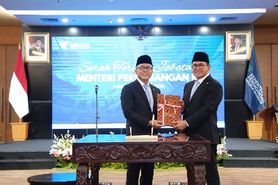 Kemendag Gelar Serah Terima Jabatan Menteri Perdagangan dari Zulkifli Hasan kepada Budi Santoso