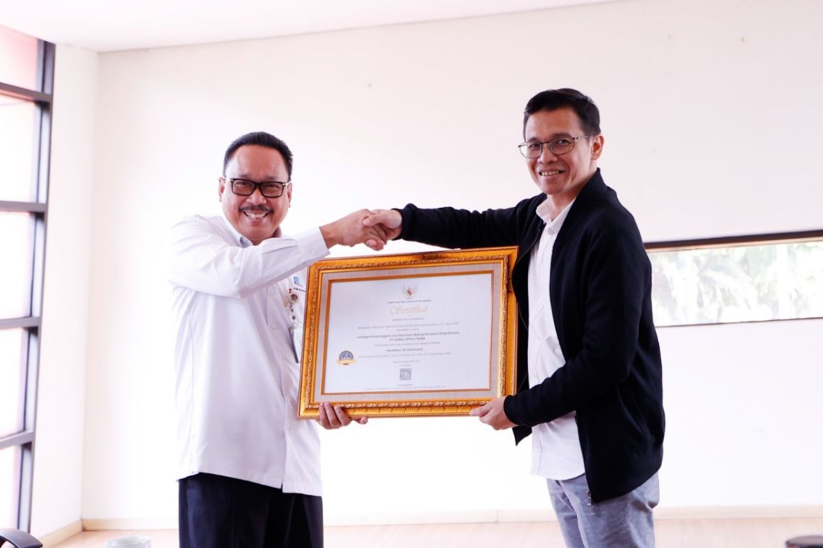 PT Sigma Cipta Utama Pertahankan Akreditasi bidang Penataan Arsip dengan Kualifikasi Istimewa dari ANRI