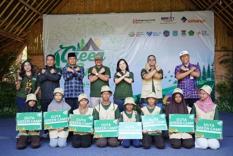 Rayakan Hari Sumpah Pemuda, Sinar Mas Land Dorong Generasi Muda Peduli Lingkungan melalui Green Camp 2024