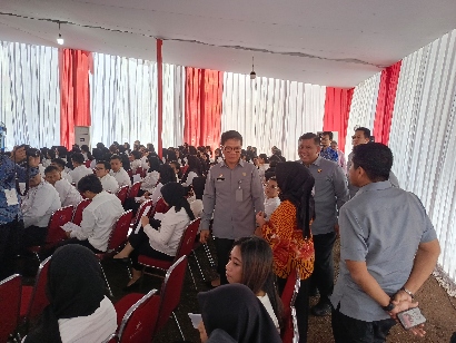 Sekjen Kemenkumham Ajak Peserta SKD CPNS Berikan Usaha Terbaik