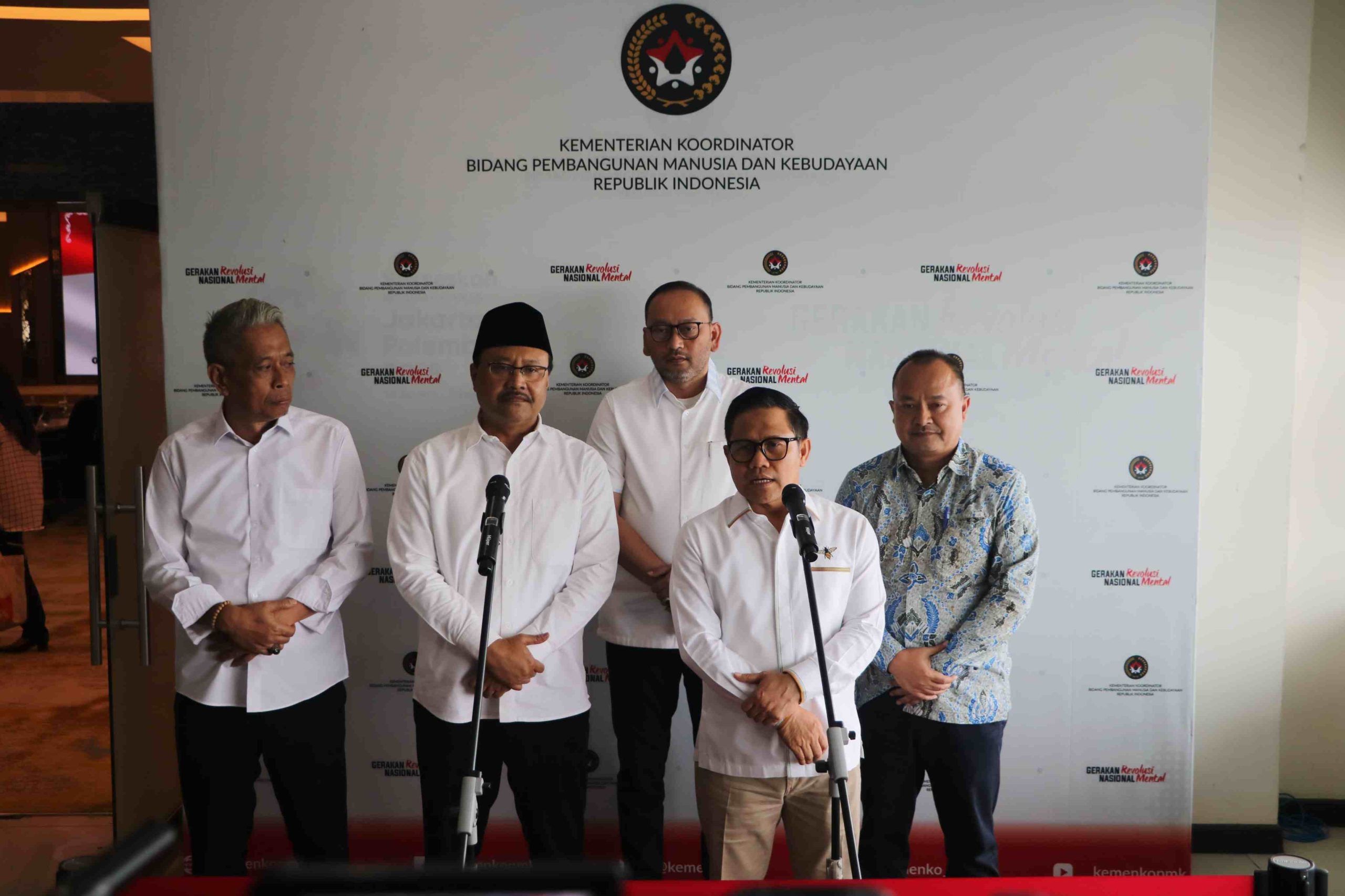 Menko Pemberdayaan Masyarakat Muhaimin Iskandar Rapat Perdana dengan Kemensos, Rancang Data Tunggal Pemberdayaan Masyarakat