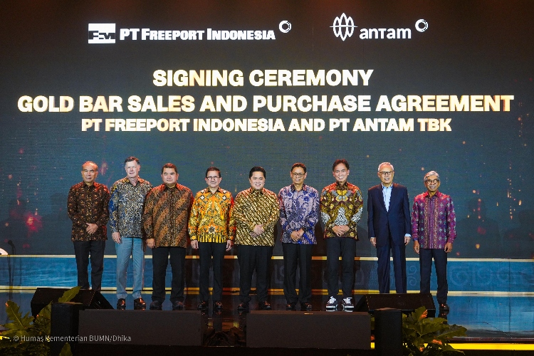 Menteri BUMN Erick Thohir: MIND ID Prakarsai Kerjasama Antam – Freeport, Berpotensi Hemat Cadangan Devisa Hingga Rp 200 Triliun