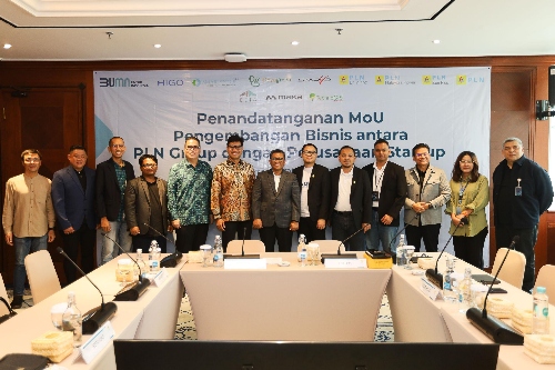 Bangun Ekosistem Energi Hijau, PLN Teken MoU dengan 6 Startup