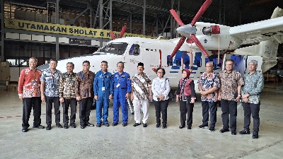 Kunjungi PTDI, Menteri Bappenas Dukung Peningkatan Penjualan Pesawat PTDI & Kelanjutan Program Inisiatif Kedirgantaraan