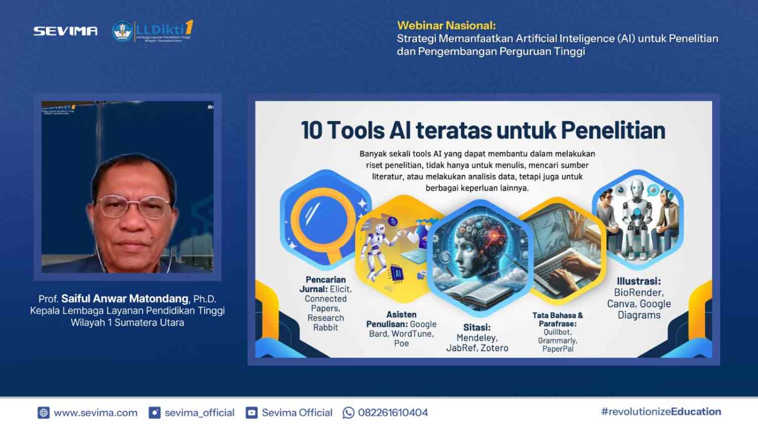 Institut Teknologi Del: Artificial Intelligence (AI) dapat Hasilkan Banyak Manfaat untuk Pendidikan & Masyarakat