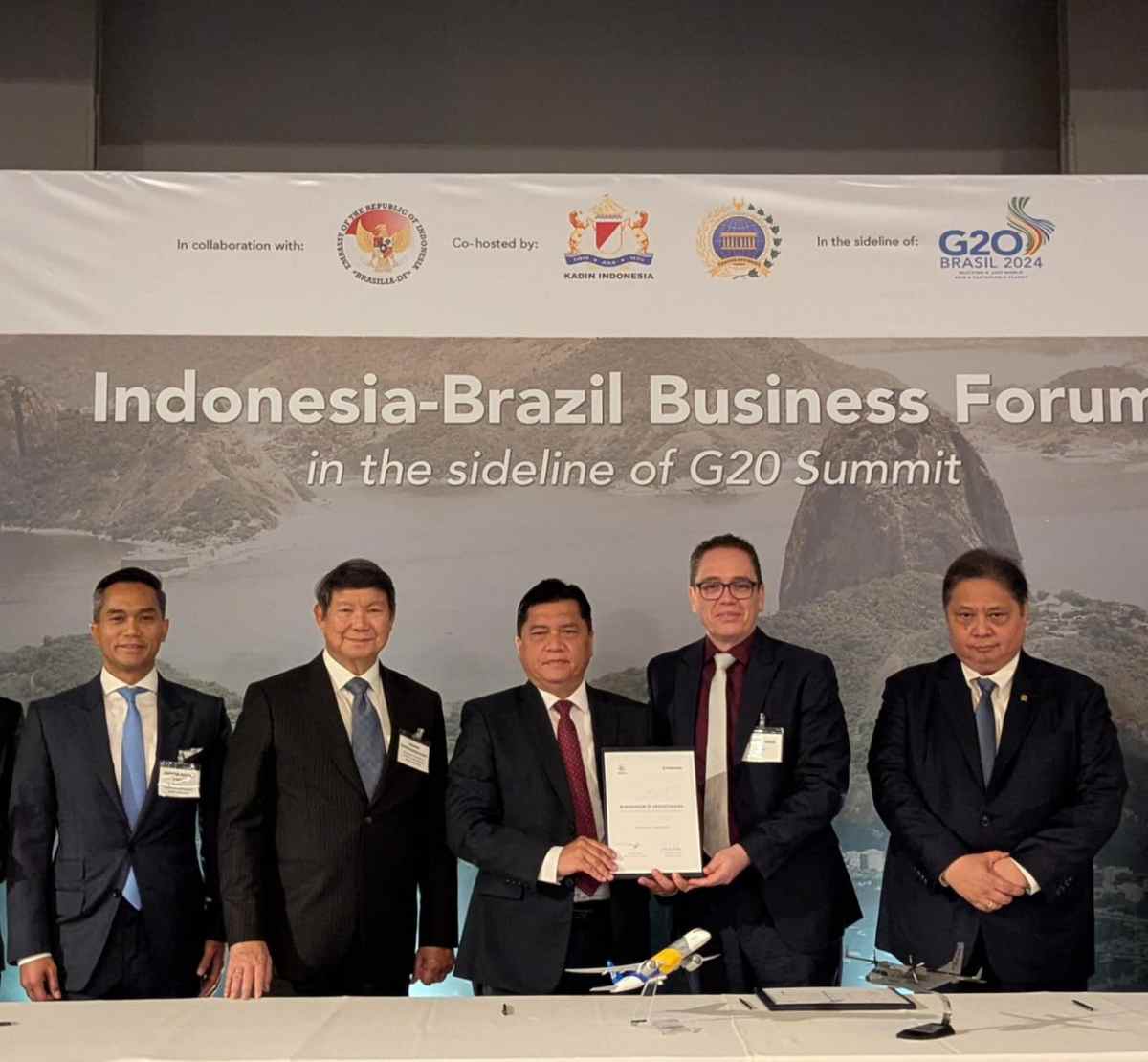 Embraer dan PTDI Indonesia Teken MoU untuk Tingkatkan Kolaborasi di Industri Penerbangan Komersial