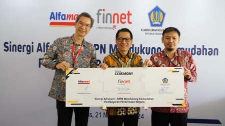 Kolaborasi Finnet dengan Alfamart, Wujudkan Pembayaran Penerimaan Negara Hingga ke Pelosok Negeri