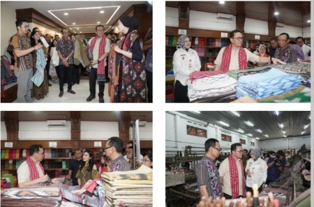 Kunjungi Pabrik Lurik di Klaten, Mendag Budi: Inovasi dukung Daya Saing Ekspor