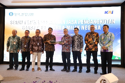KAI dan BI Teken Perjanjian Jasa Pengangkutan Barang Milik Negara