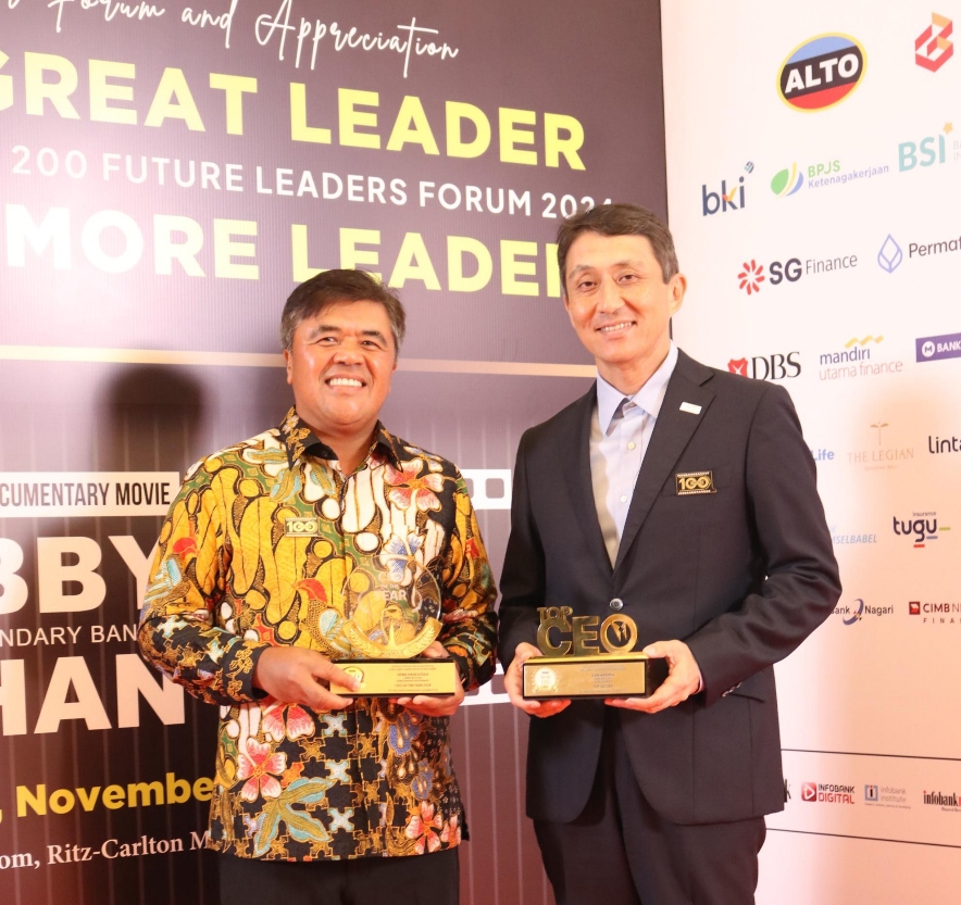 Pimpinan Danamon, MUFG Bank Kantor Cabang Jakarta, dan Adira Finance Meraih Penghargaan Bergengsi pada Infobank Top 100 CEO dan Top 200 Leader Future 2024