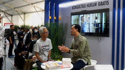 Ikut Rayakan Hakordia 2024 di KPK, Kemenkum Kenalkan Diri Kepada Masyarakat