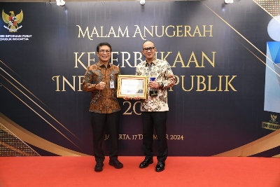 Kementerian Hukum Raih Terbaik ke 3 Anugerah Keterbukaan Informasi Publik 2024