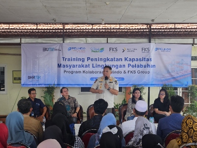 Pelindo Group & FKS Group Gelar Program Pemberdayaan Masyarakat di sekitar Pelabuhan