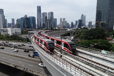 Malam Pergantian Tahun 2024-2025, LRT Jabodebek, Commuter Line, dan LRT Sumsel Capai Rekor Penumpang Tertinggi