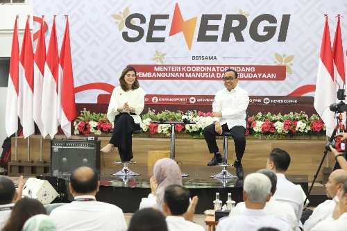 Kemenko PMK Gelar Senergi, Hadirkan Motivator Merry Riana