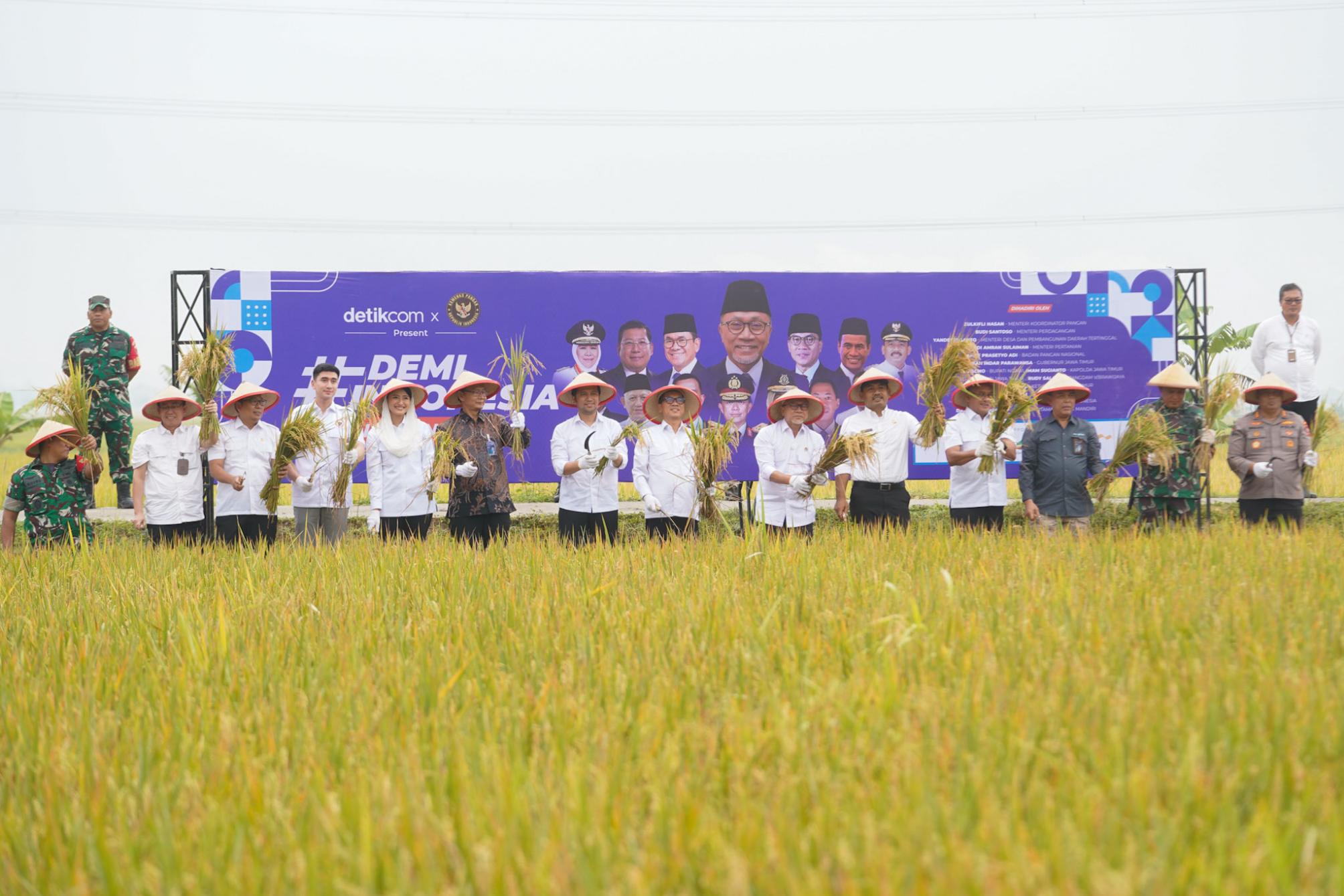 Hadiri Panen Raya di Ngawi, Wamendag Roro: Kemendag Berkomitmen Dukung Kelancaran Distribusi dan Tata Niaga Pangan