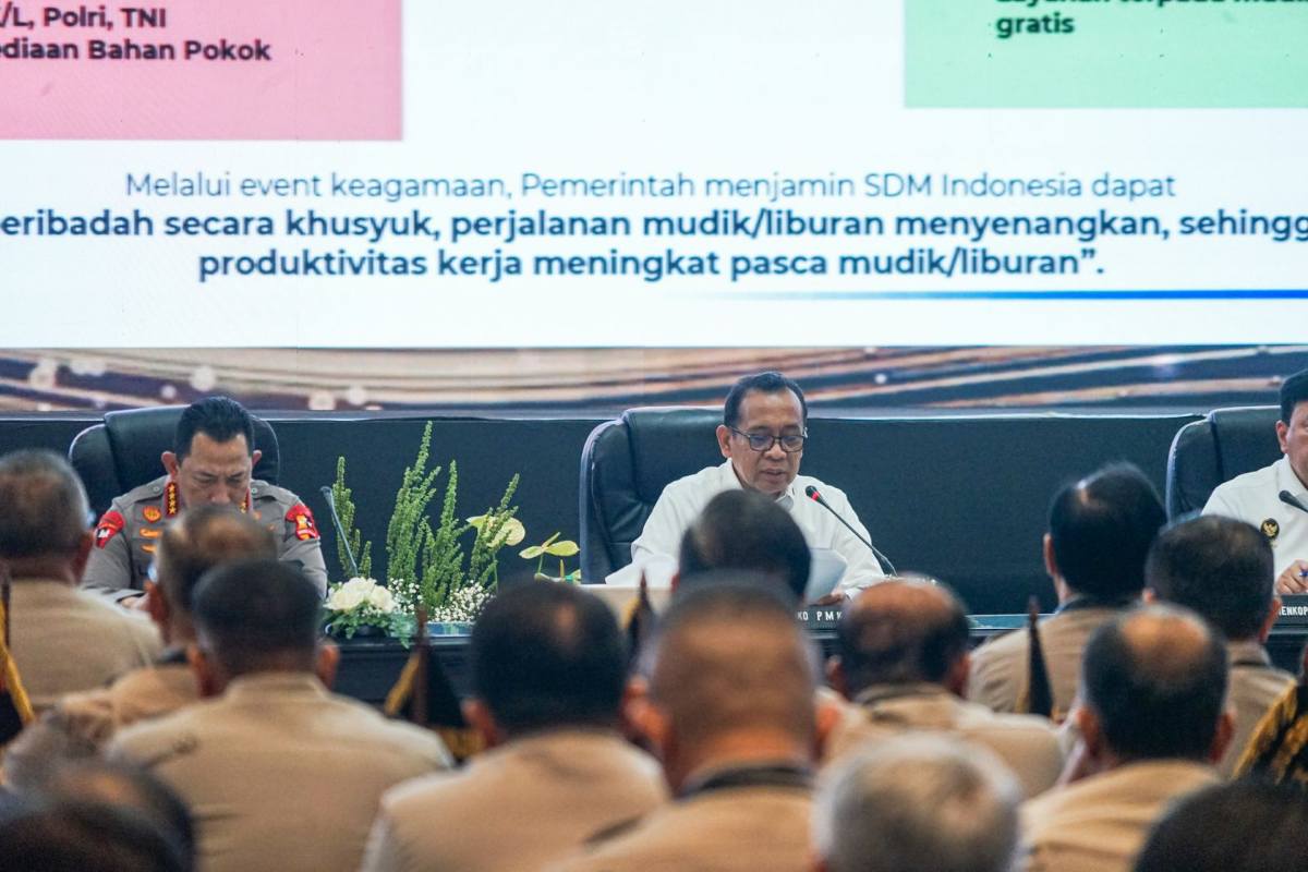 Menko PMK Pratikno Pastikan Mudik Lebaran 2025 Lancar, Aman, dan Nyaman