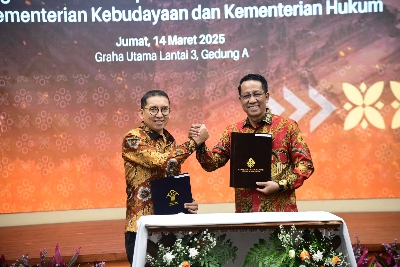 Lindungi Budaya Indonesia, Kementerian Hukum Sahkan Kerja Sama dengan Kementerian Kebudayaan