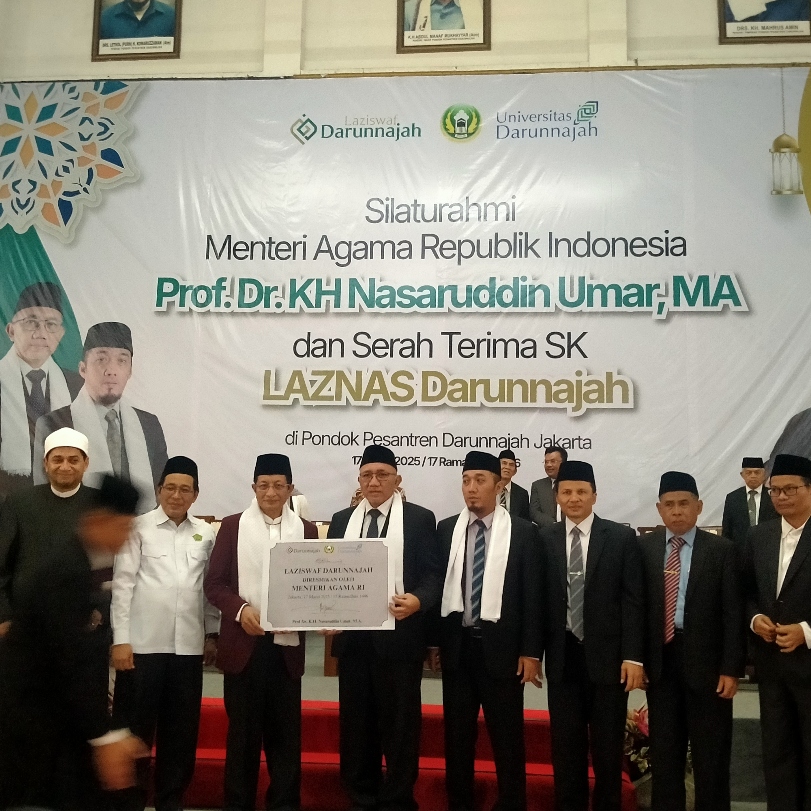Menteri Agama Nasarudin Umar Apresiasi Kehadiran Laznas Ponpes Darunnajah