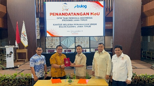 Pastikan Hasil Panen Terserap Maksimal, Tani Merdeka Gandeng Bulog Jatim Wujudkan Kesejahteraan Petani