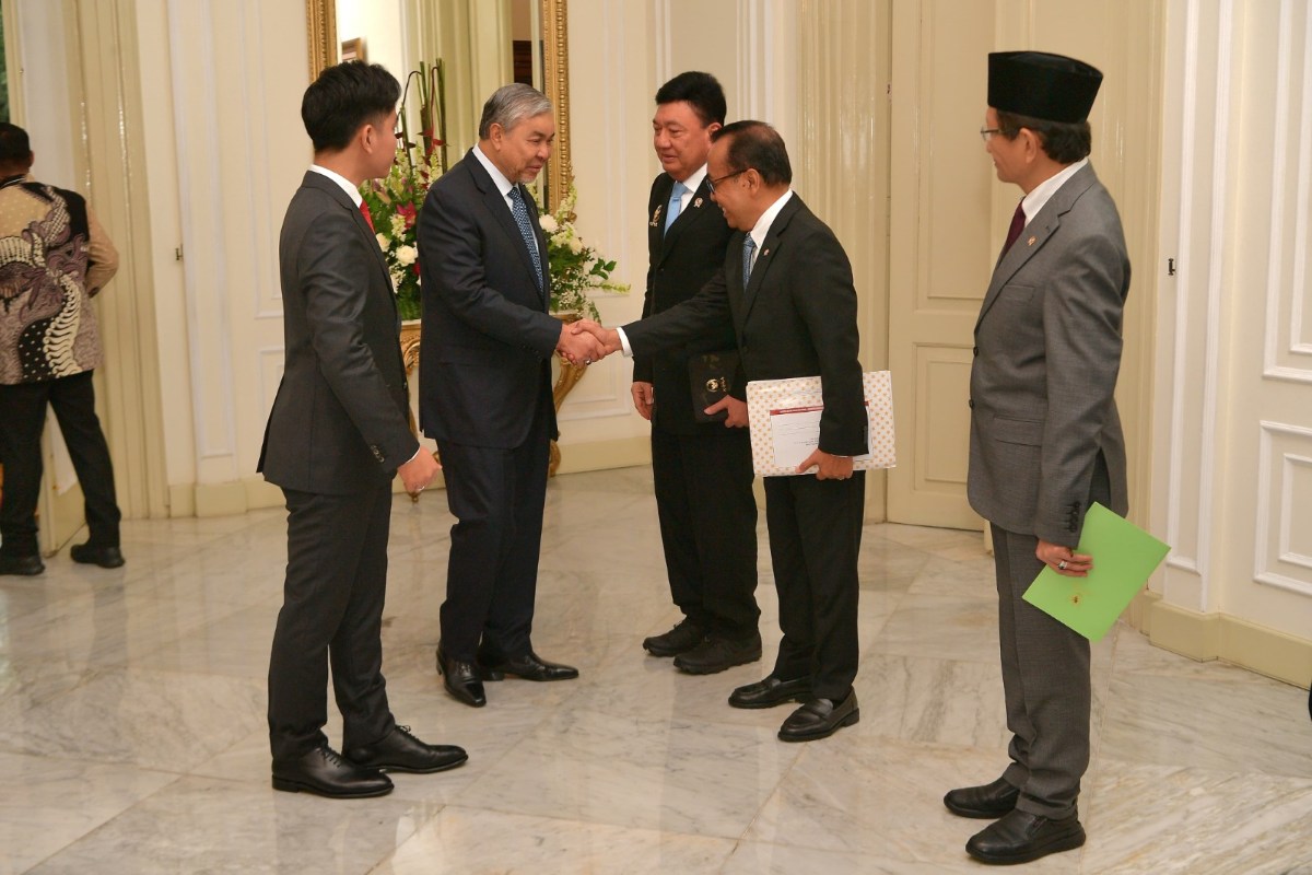 Menko PMK Pratikno Dampingi Wapres RI Terima Wakil PM Malaysia