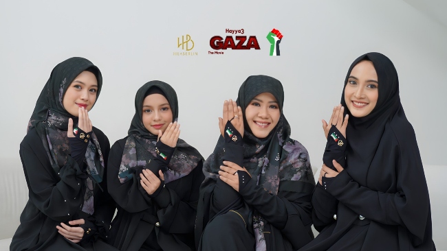 Kolaborasi Hijaberlin dengan Film Gaza dalam Donasi Kemanusiaan untuk Palestina