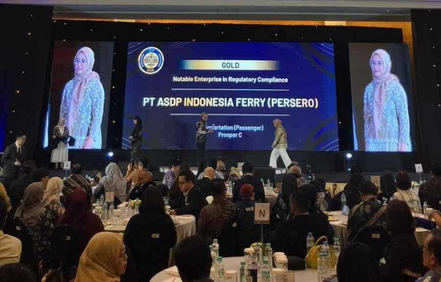 Keren, ASDP Menang Gold IRCA 2025 Kepatuhan Hukum Jadi Pilar Transportasi Publik yang Berkelanjutan