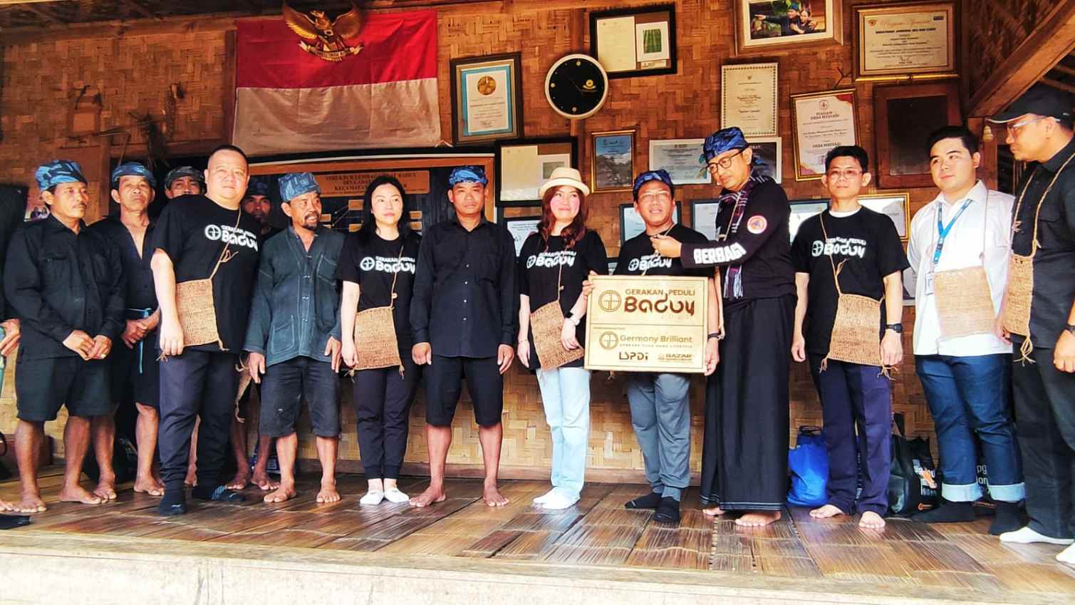 Germany Brilliant Peduli Membuat 5 Saung Kamar Mandi di Baduy