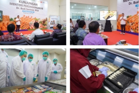 Mendag Busan Kunjungi Produsen Produk Perikanan, Tekankan Pentingnya Ekosistem Penunjang Ekspor