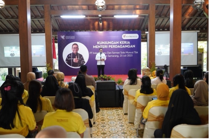 Mendag Busan : Sido Muncul Punya Peluang Besar untuk Memperluas Pasar Ekspor, Khususnya Produk Herbal Berbahan Alam