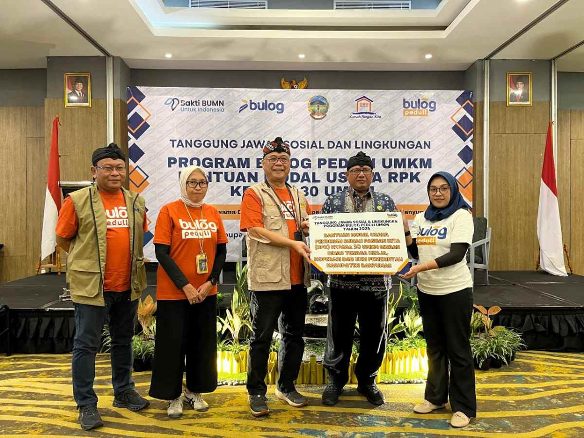 Bulog Peduli UMKM, Dorong Penguatan Ekonomi Rakyat dan Stabilitas Pangan