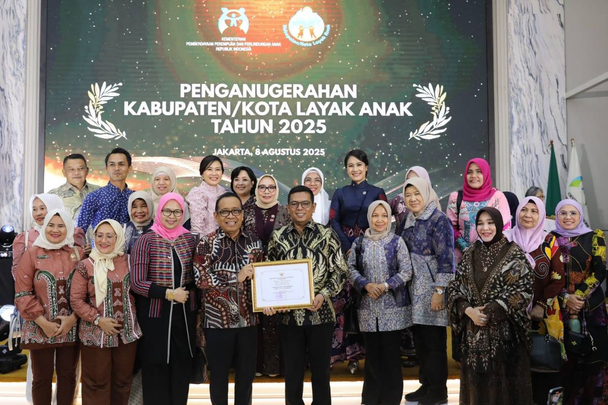 Menko PMK: Kabupaten/Kota Layak Anak Bukan sekadar Layak Huni, Tetapi Juga Harus Menyenangkan