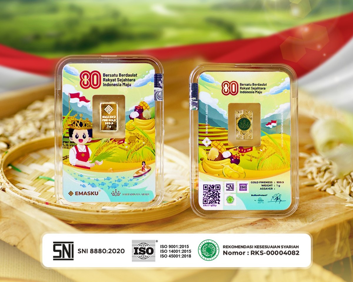 Rayakan Kemerdekaan Indonesia dengan EMASKU®, Siapkan Kemandirian Finansial untuk Masa Depan