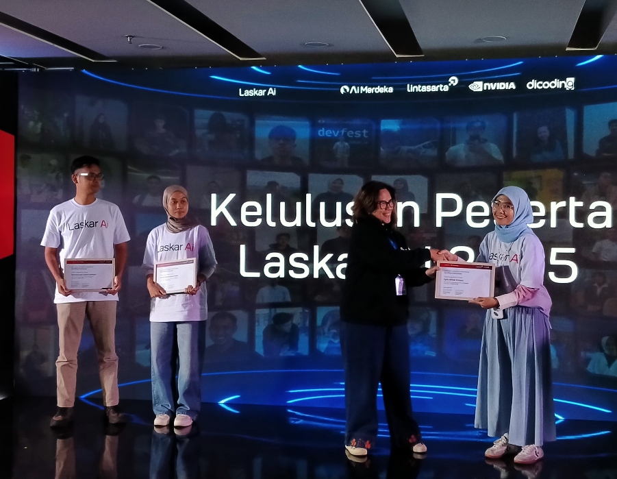 Lulusan Laskar AI dari Berbagai Daerah, Lintasarta Dukung Pemerataan Talenta AI dan Perkuat Kedaulatan Digital Nasional