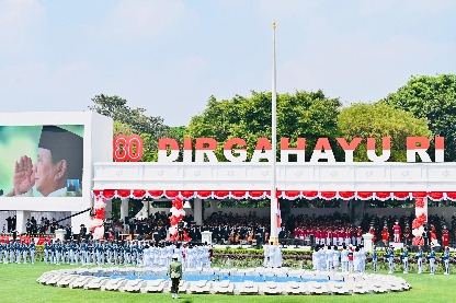 Pasokan Listrik PLN Andal, Rangkaian Peringatan HUT ke-80 RI Berlangsung Khidmat dan Meriah