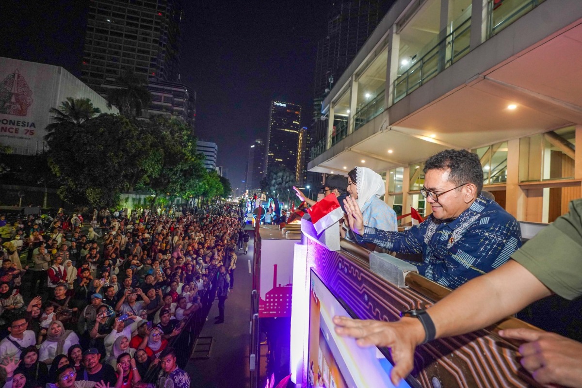 Karnaval Bersatu HUT ke-80 Kemerdekaan RI, Mendag Busan: Kata Emak, Pakai Produk Lokal