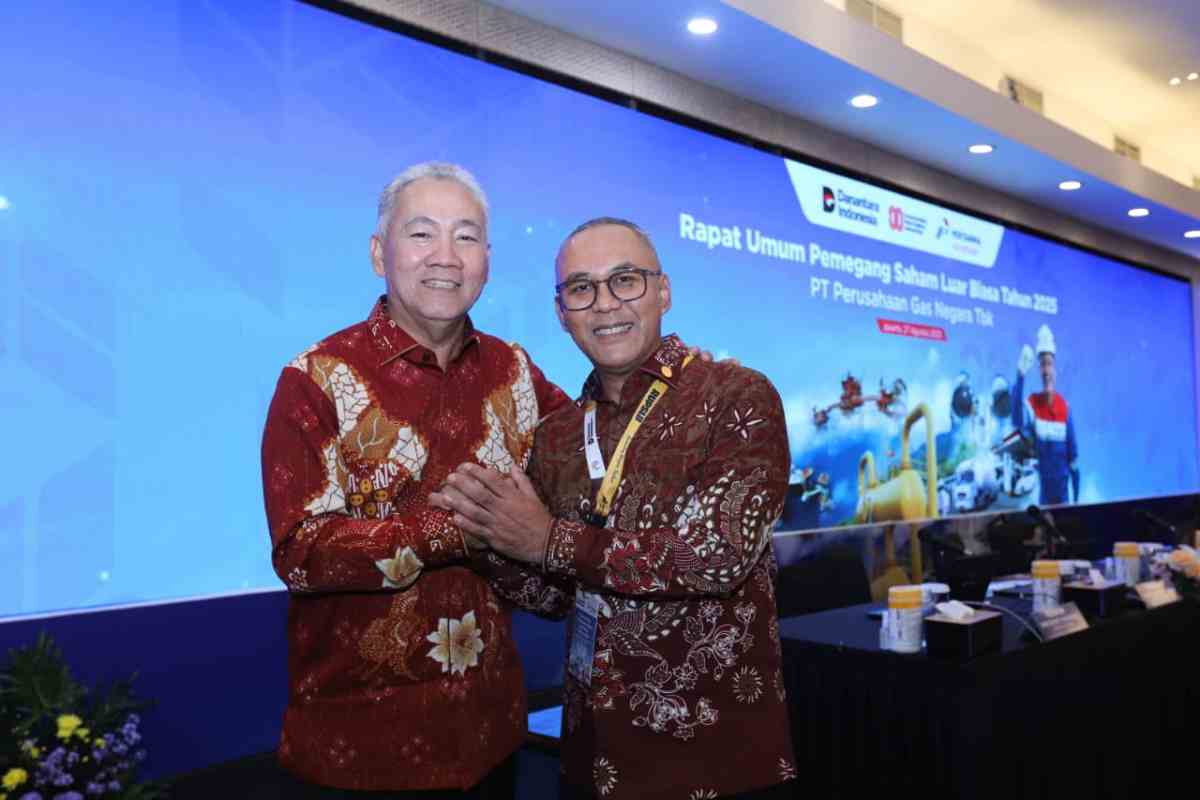 RUPSLB PGN, Tony Setia Boedi Hoesodo Jabat Komut dan Arief Kurnia Risdianto Jabat Dirut