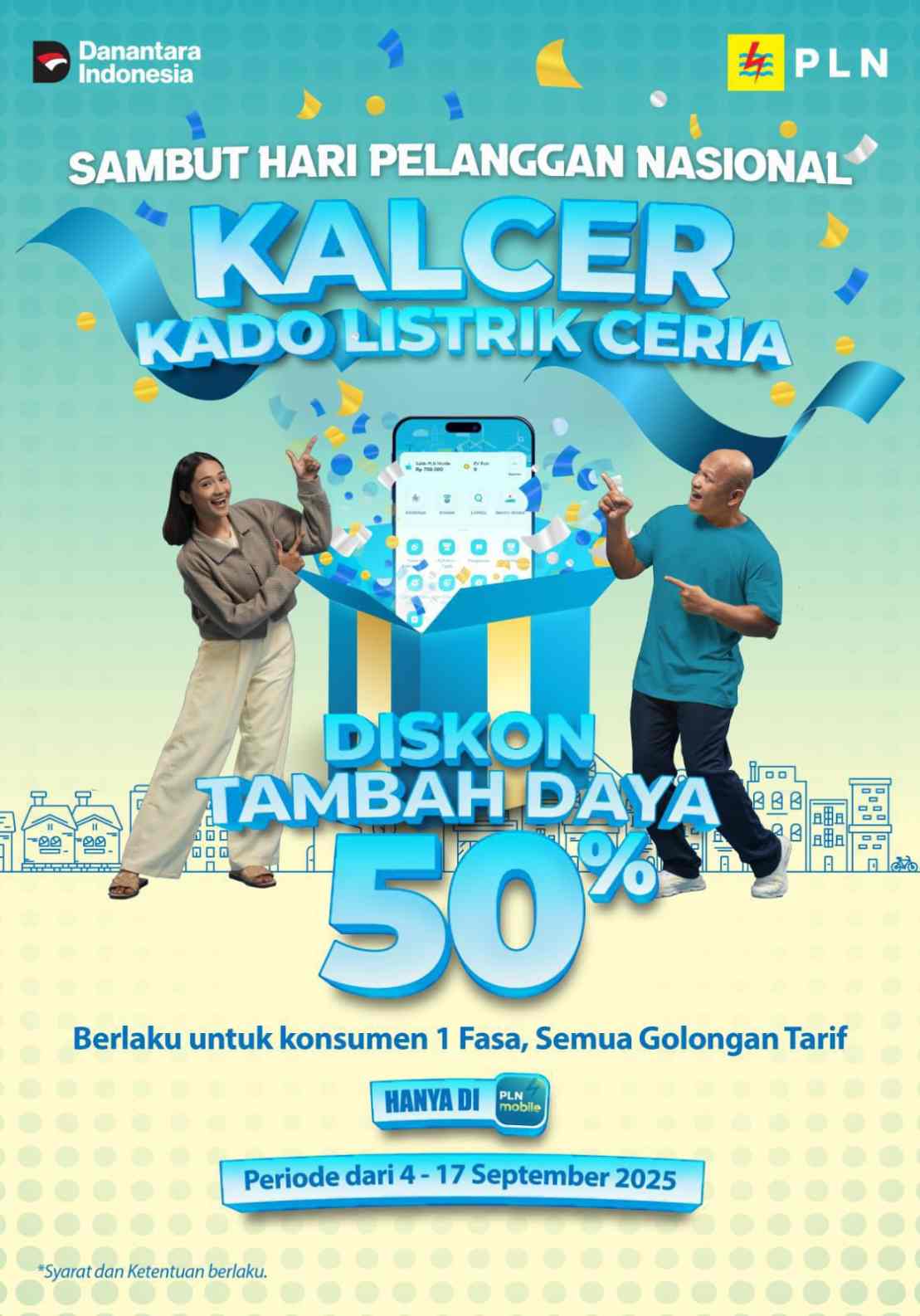 PLN Luncurkan Promo Tambah Daya Diskon 50 Persen